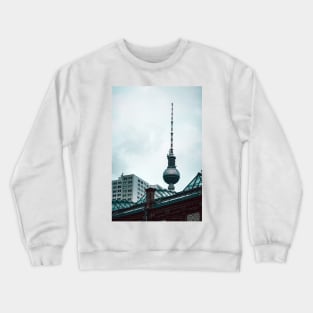 Berlin Cityscape. Alexanderplatz Crewneck Sweatshirt